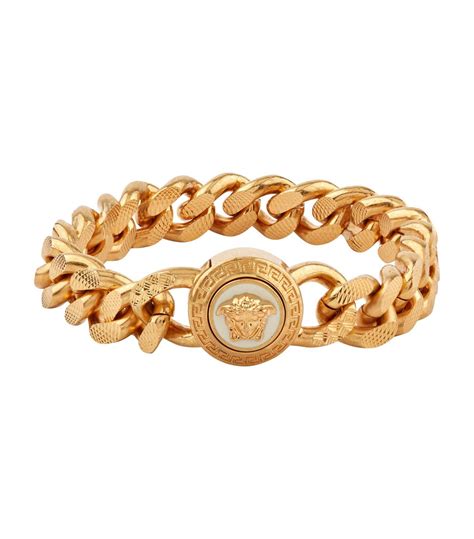 versace medusa charm bracelet|versace medusa bracelet men's.